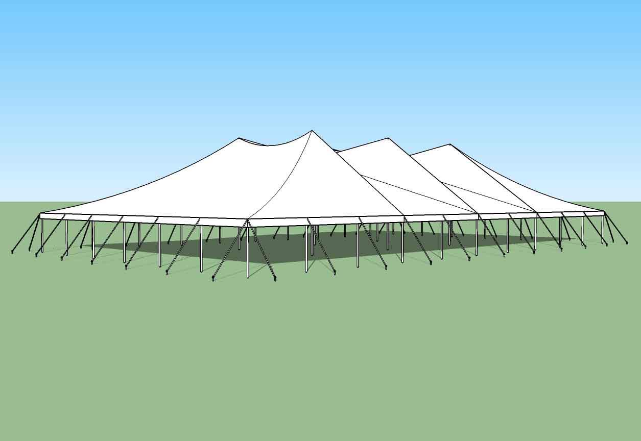 60x100 High Peak Party Tent